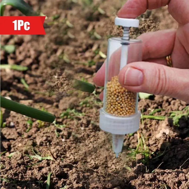 1pc Handheld Seed Dispenser, M - đánh giá và giá Gardening Tools Essential